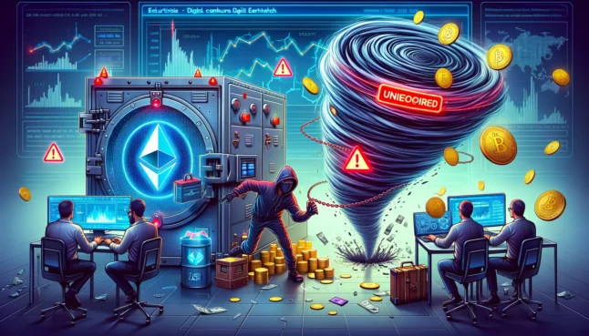 Mehr als die Hälfte des gestohlenen Ethereum von Poloniex-Hack über Tornado Cash transferiert