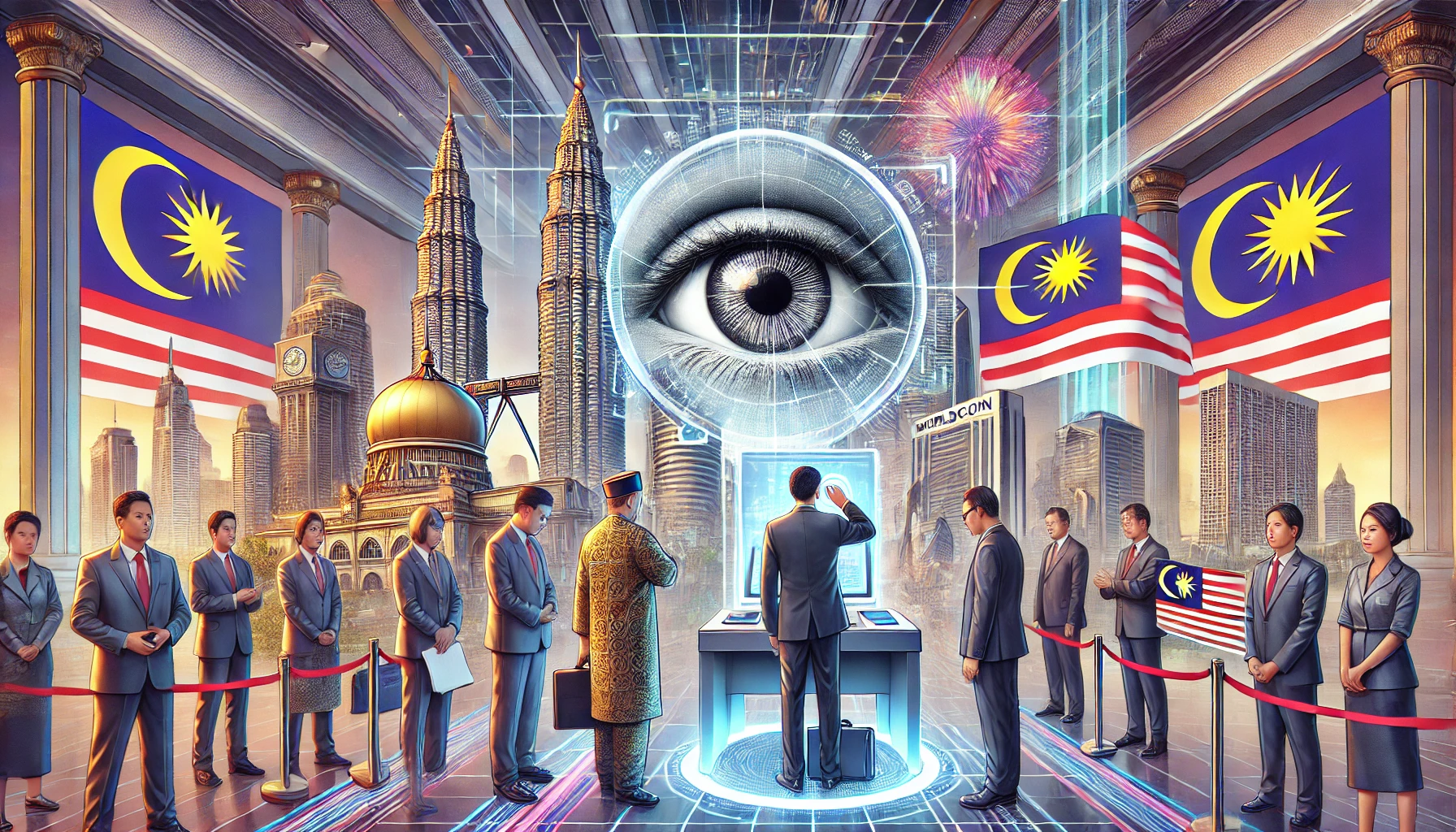 Malaysia integriert umstrittene Iris-Scan-Technologie von Worldcoin in die digitale Infrastruktur