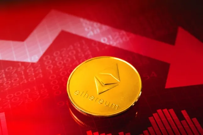 Ethereum-Kurs in Schwierigkeiten: Droht ETH auf 1.800 $ zu fallen?