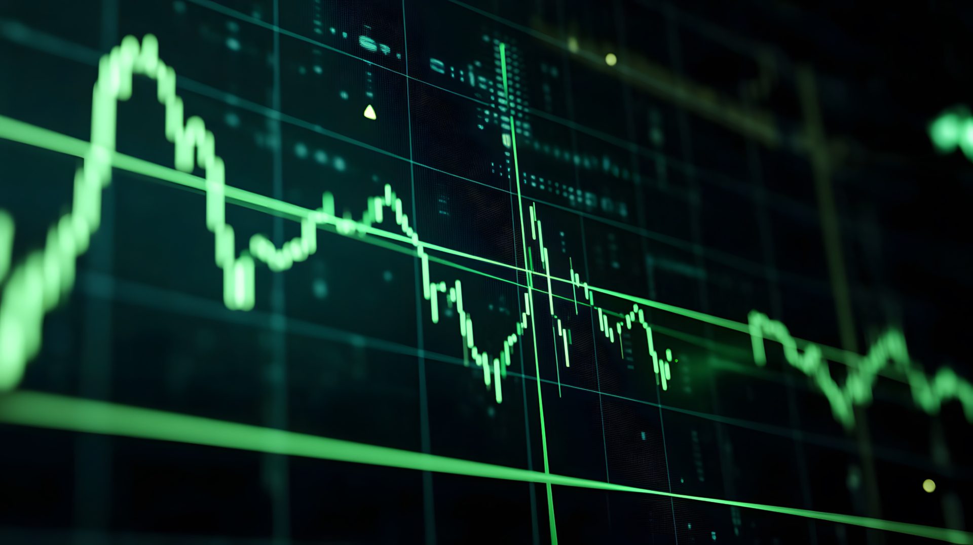 Analyst, Candlestick, Diagramm, Aktienmarkt