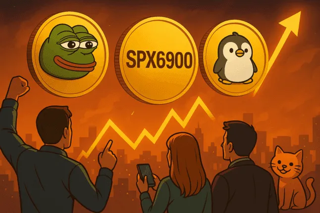 Plötzlich alle verrückt nach Memecoins! Little Pepe & SPX6900 entfesselt