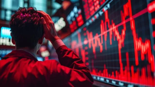 Krypto färbt sich rot: Markt fürchtet Bitcoin-Rückgang auf 100.000 Dollar