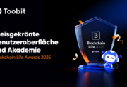 Toobit gewinnt doppelt bei den Blockchain Life Awards 2025