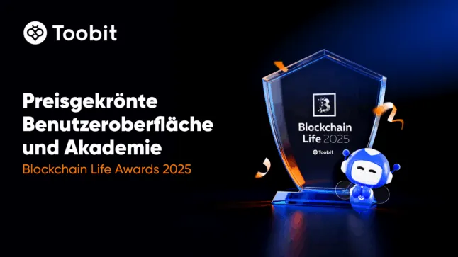 Toobit gewinnt doppelt bei den Blockchain Life Awards 2025
