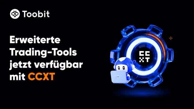 Toobit integriert CCXT und bietet allen Tradern Zugang zu professionellen Handelssystemen