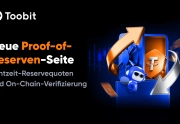 Toobit stärkt Sicherheitsrahmen mit neuem Proof-of-Reserves-Portal