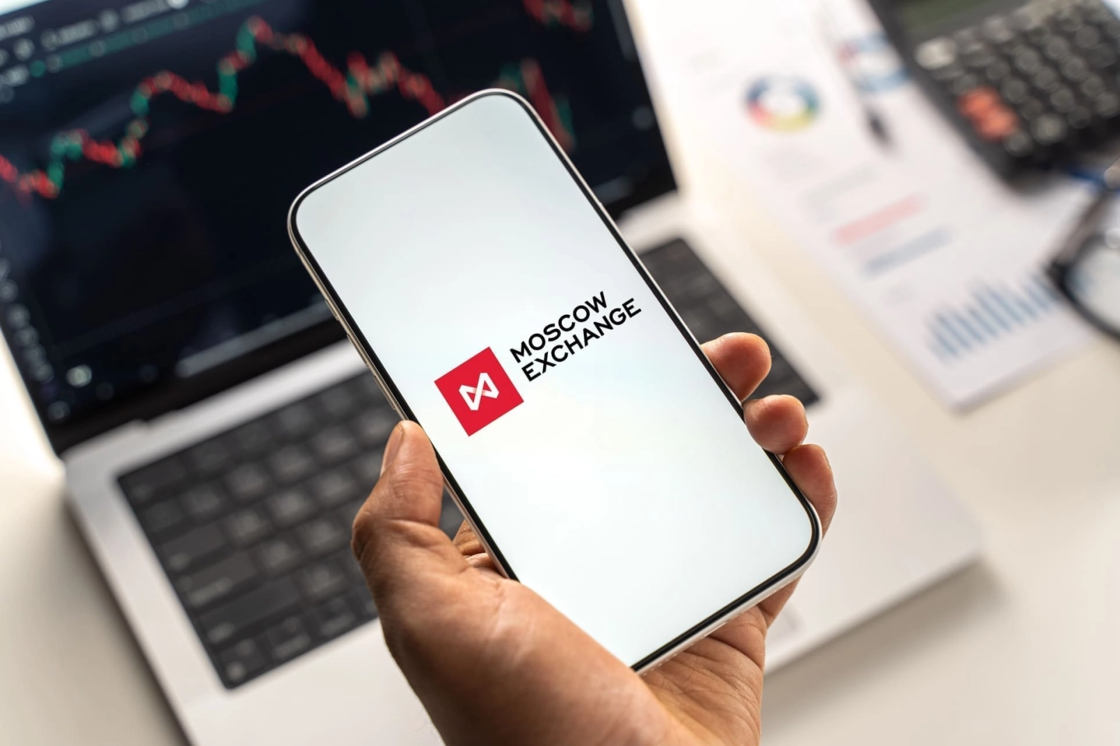 Logo der Moskauer Börse