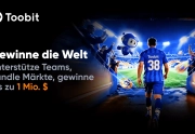 Toobit startet mit dem Gewinn des Weltturniers und bietet 1 Million USDT und eine Gold-WM-Trophäe