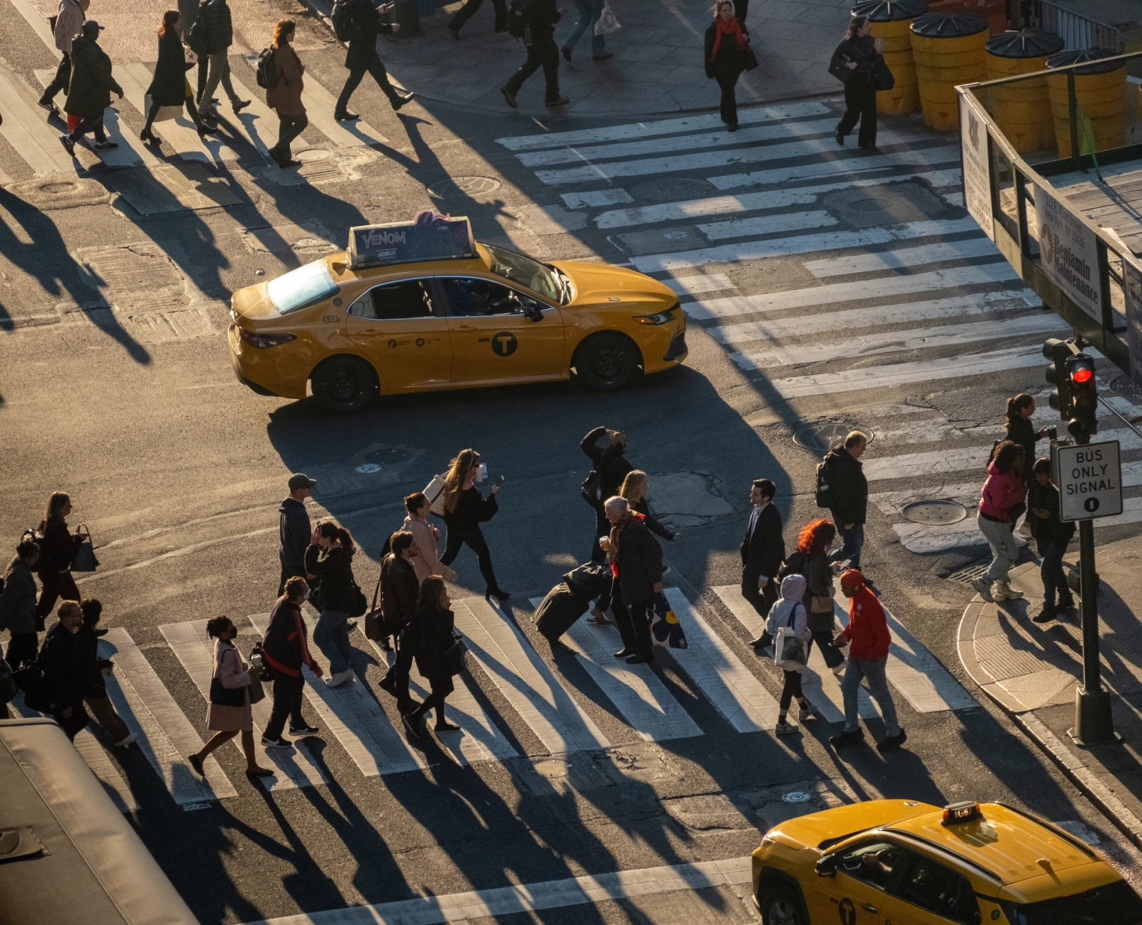 Menschen in New York