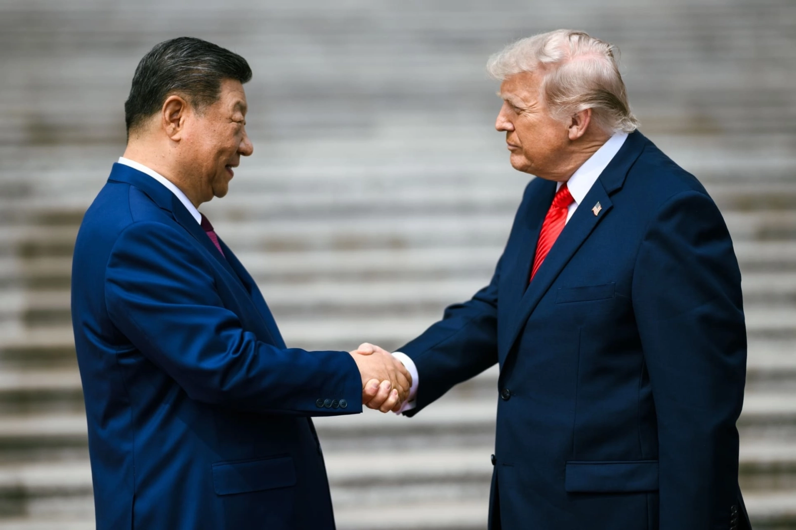 Trump und Xi Jinping