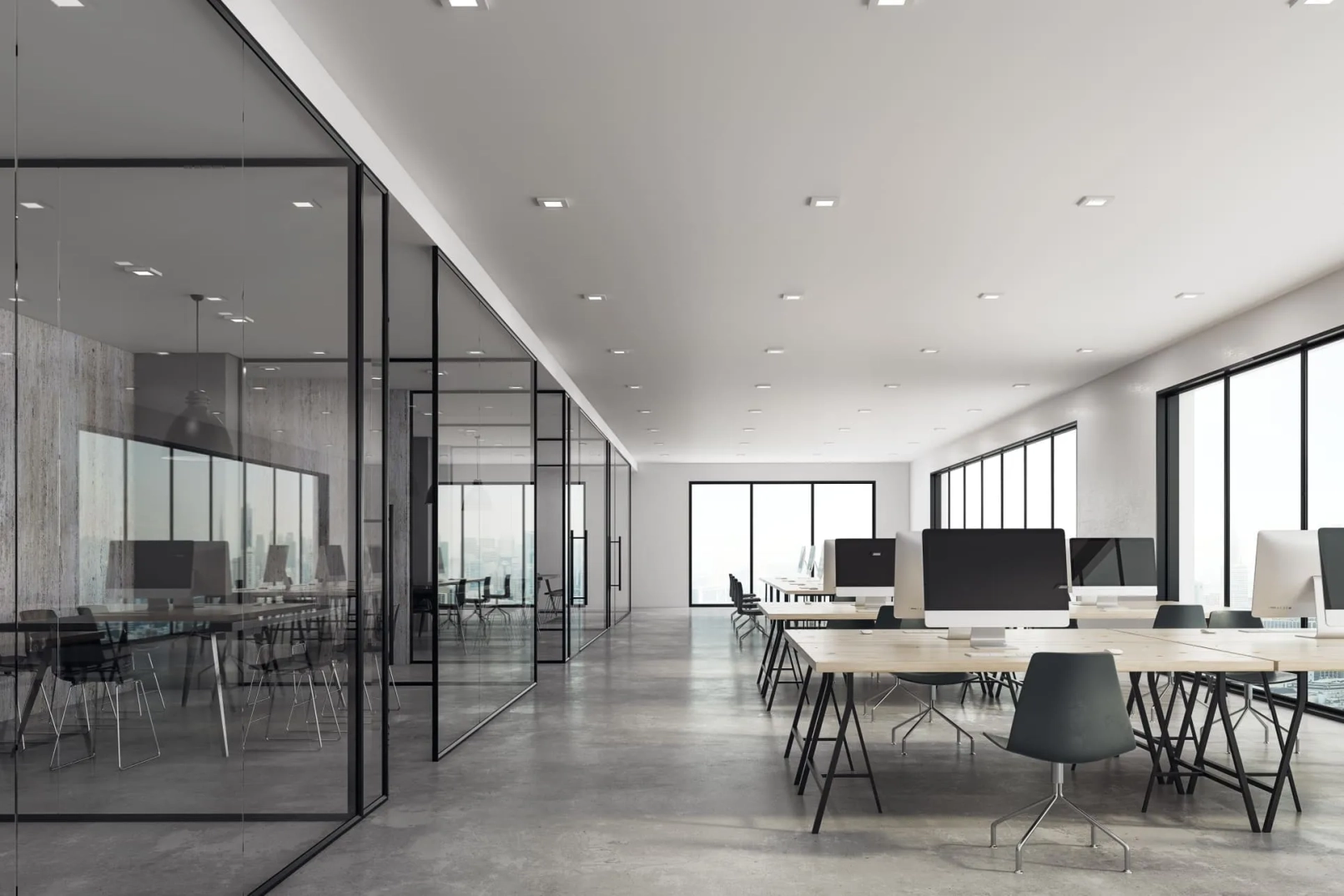 Leeres Büro