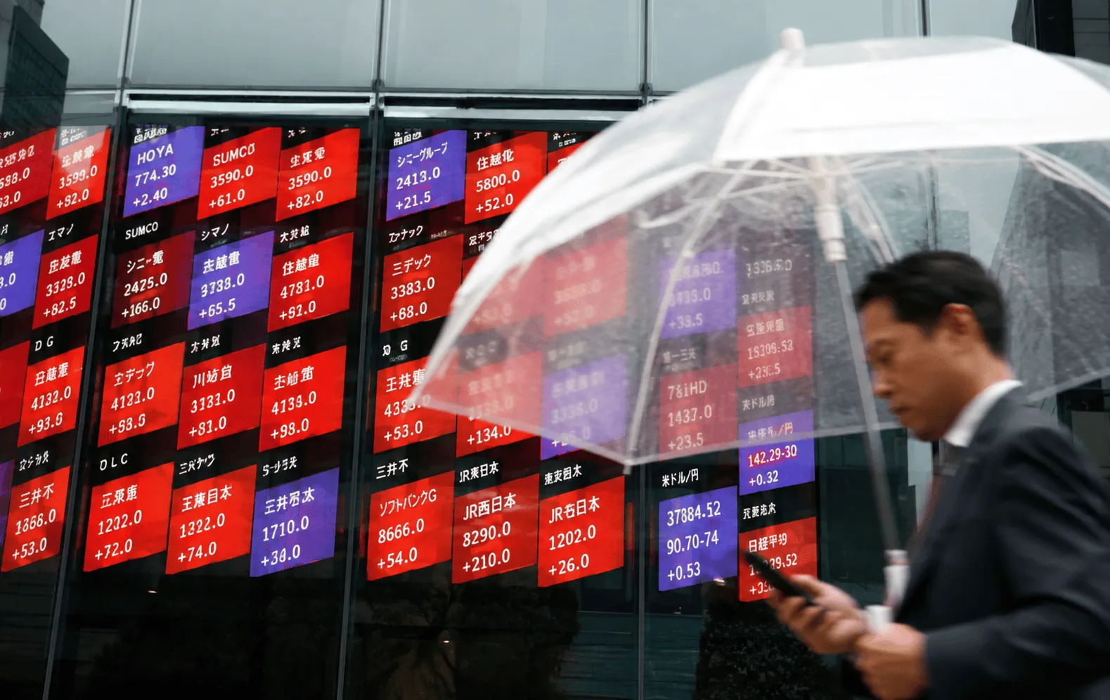 Asiatischer Aktienmarkt, Börse