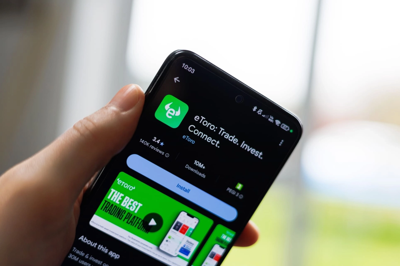 eToro atteint un record en bourse après d&rsquo;excellents résultats trimestriels