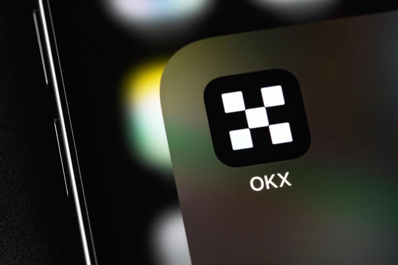 Logo OKX application téléphone