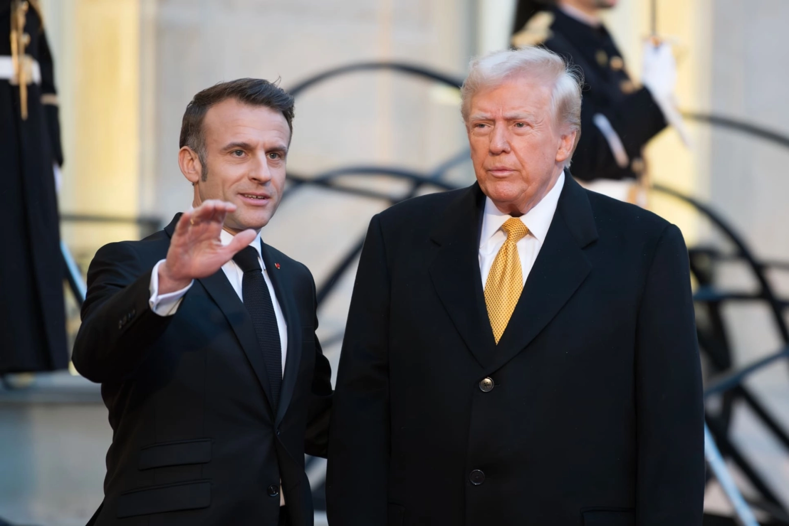 macron et trump
