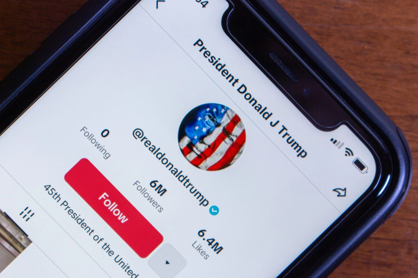 Donald Trump sur Truth Social