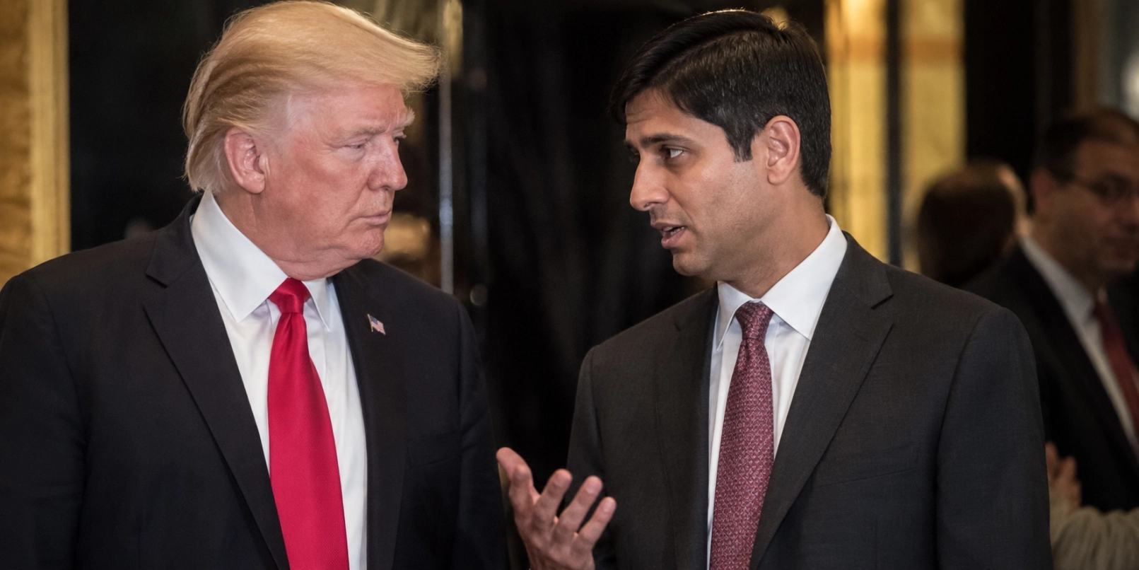 Donald Trump et Kevin Warsh