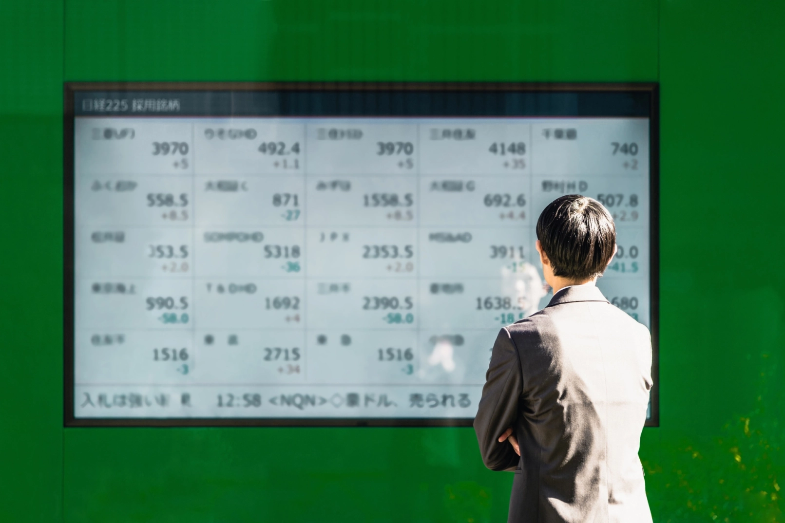 Bourses asiatiques dans le vert