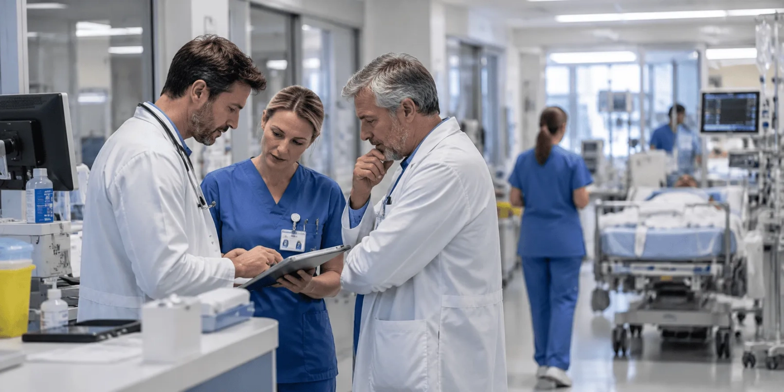 Médecins à l’hôpital
