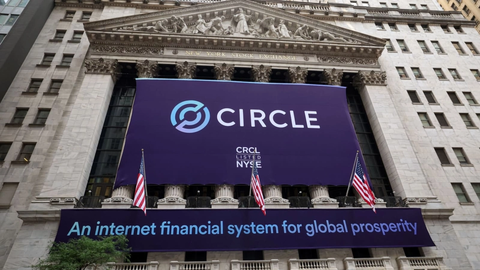 Las acciones de Circle caen un 20% tras filtrarse una importante ley sobre criptomonedas