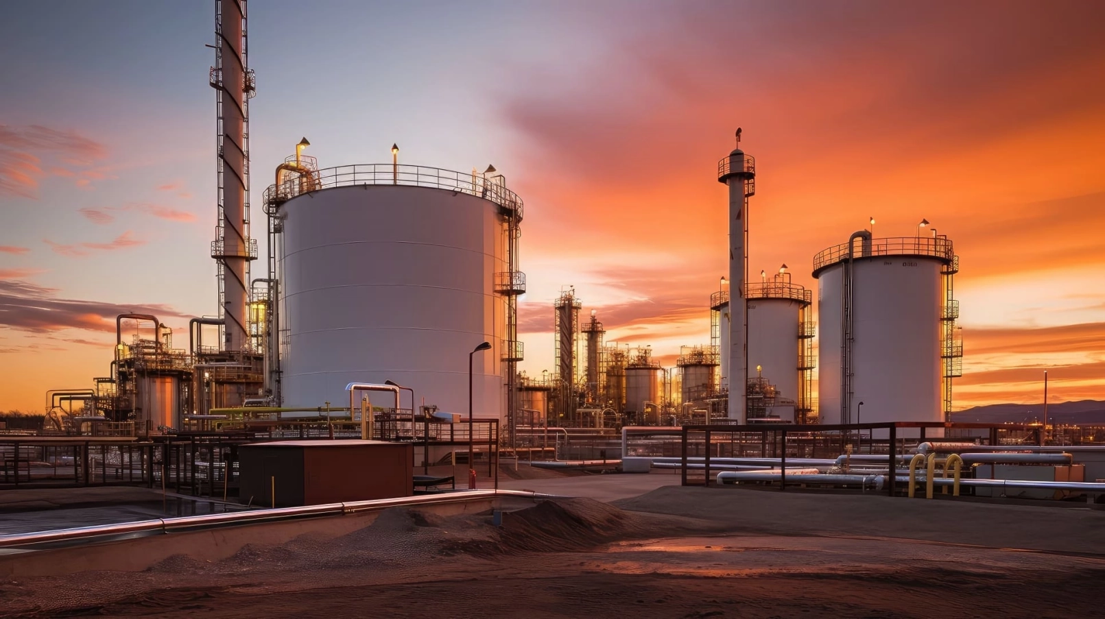 almacenamiento de petróleo