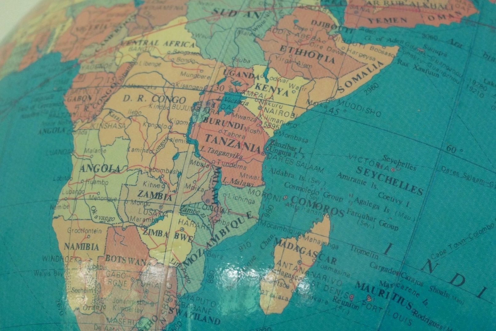 Tanzania-Globe