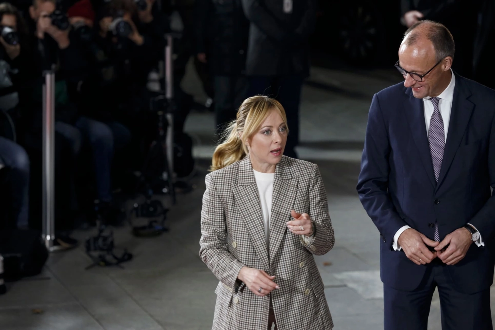 Merz y Meloni