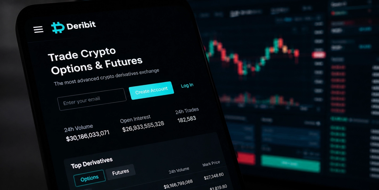 Exchange de criptomonedas Deribit