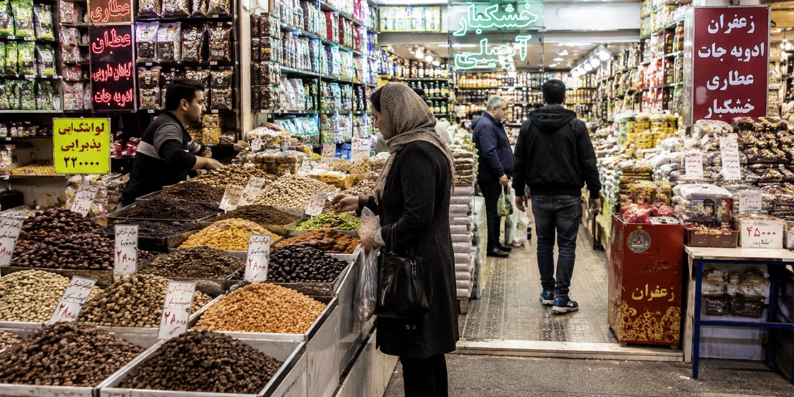 Supermercado en Irán