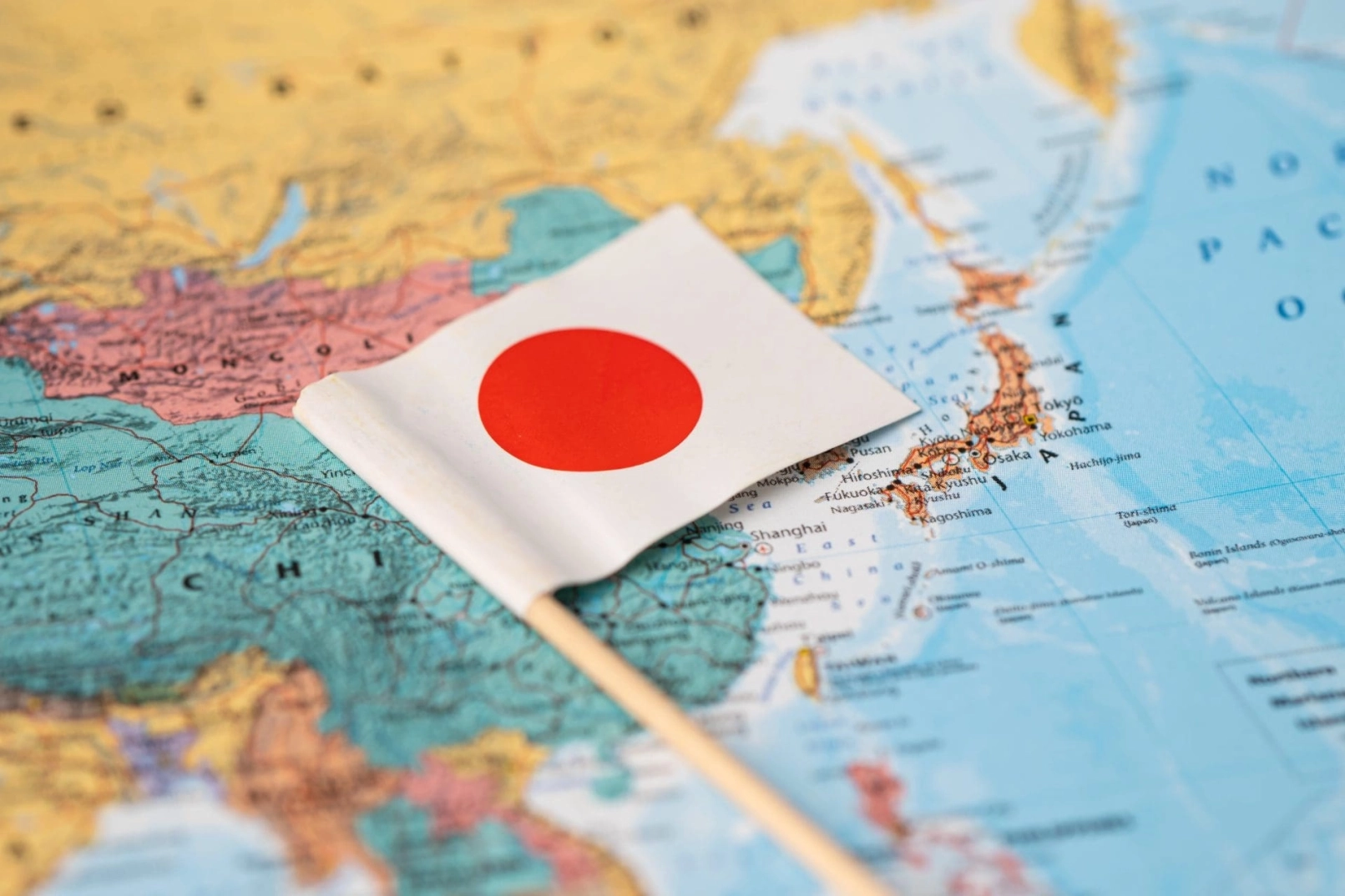 Japón, bandera japonesa