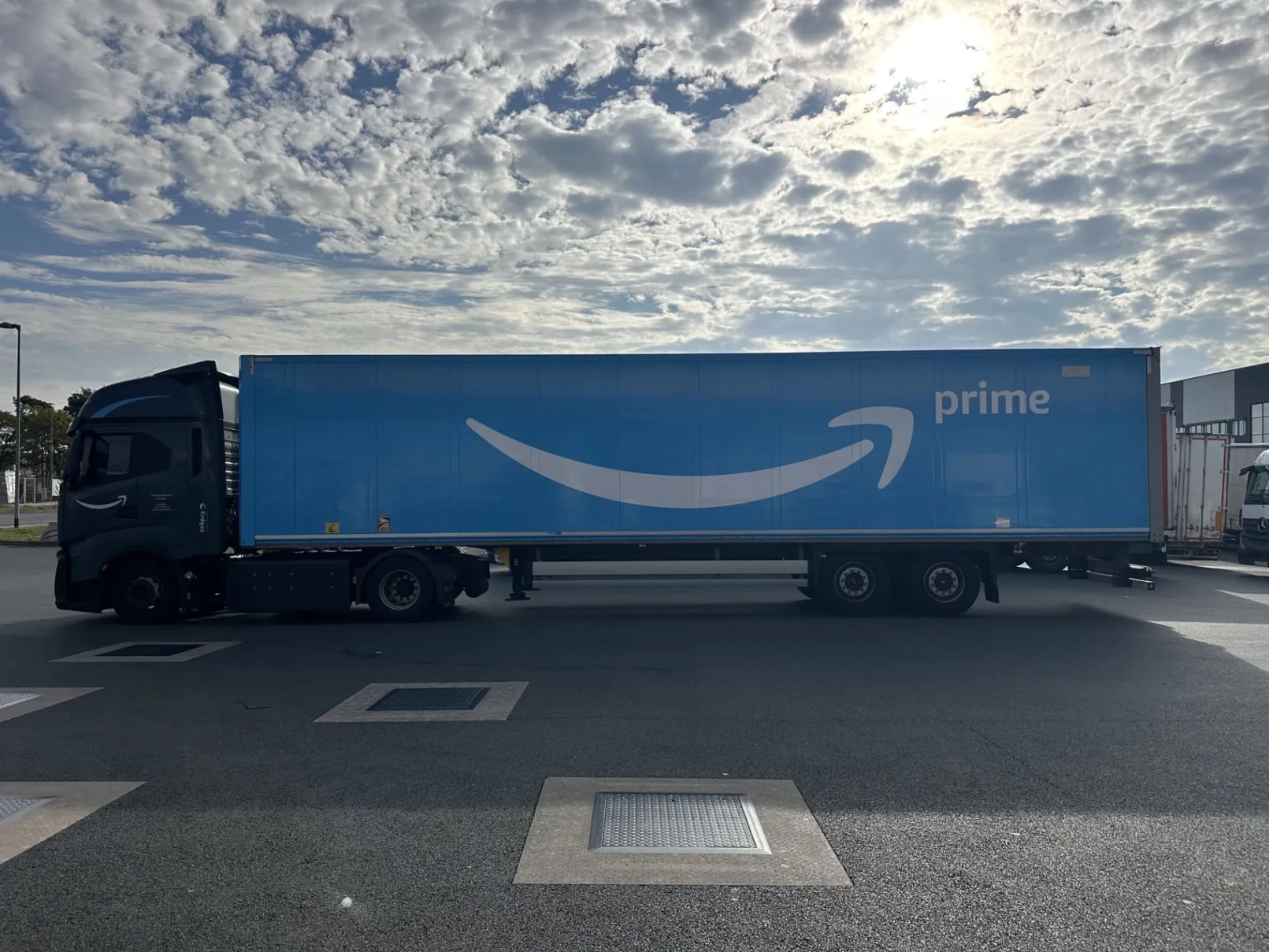 Camión de Amazon